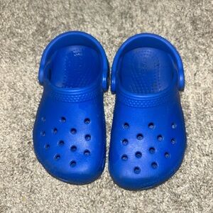 Kids Blue Crocs Size 7